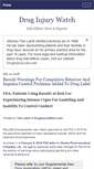 Mobile Screenshot of drug-injury.com